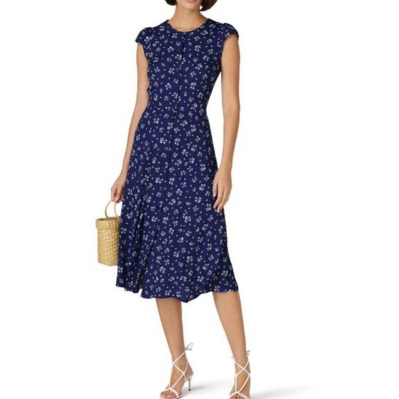 REFORMATION MAISON FAUNA FLORAL DRESS - Picture 2 of 8